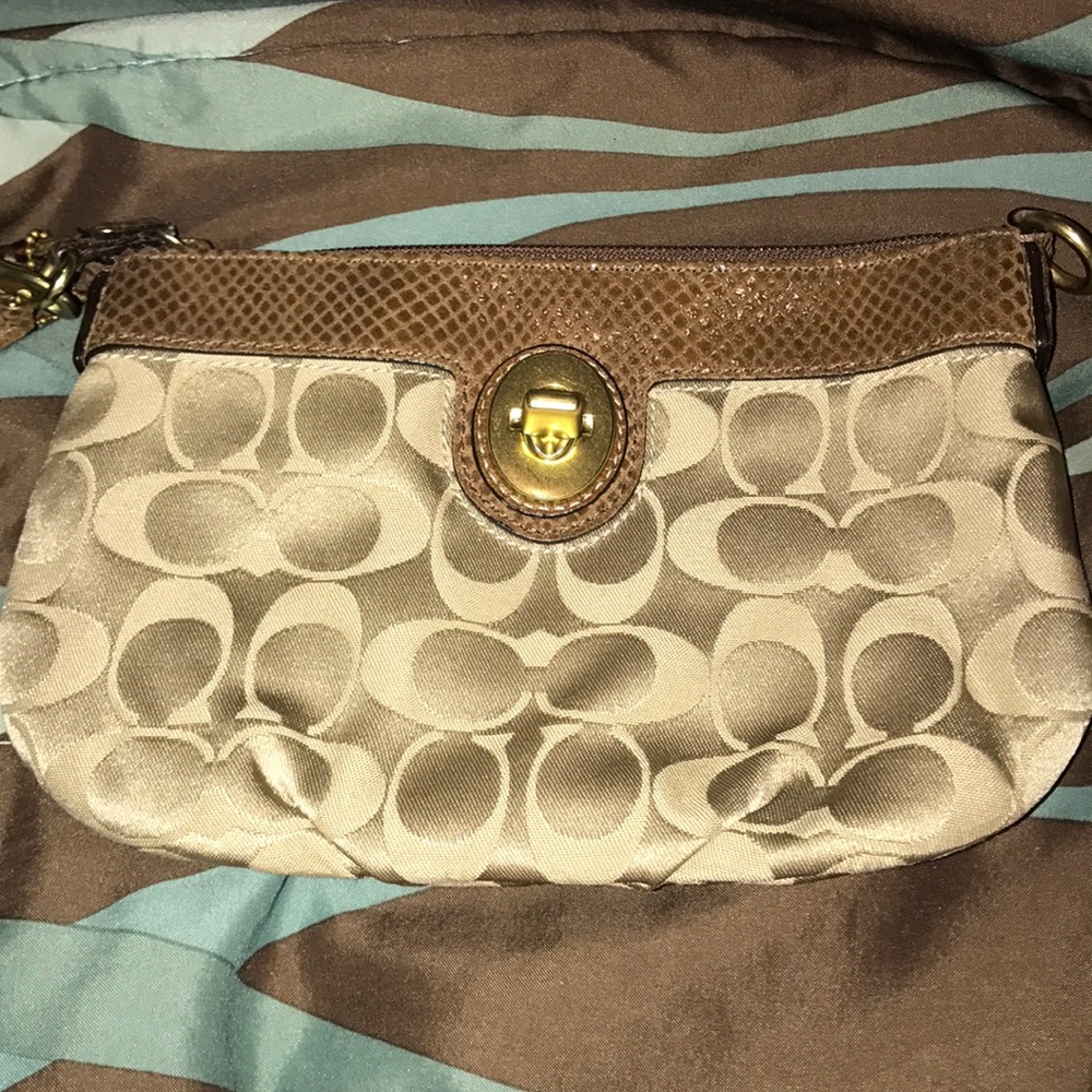 Coach wristlets